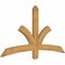 Ekena Millwork Davenport Rough Sawn Timber Gable Bracket, Western Red Cedar, 60"W x 32"H x 2"D x 4"F, 13/12 Pitch GBW060X32X0204DAV00RWR - alternate 3